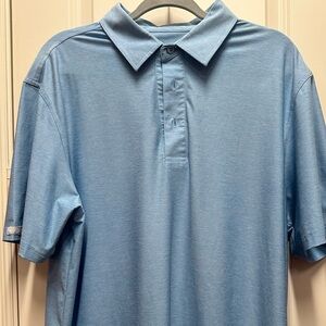 Straight Down golf polo